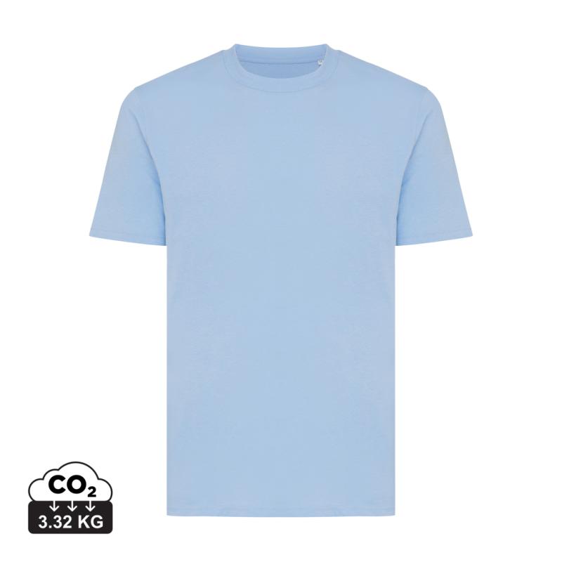 Ľahké tričko IQONIQ Sierra z recykl. bavlny sky blue S