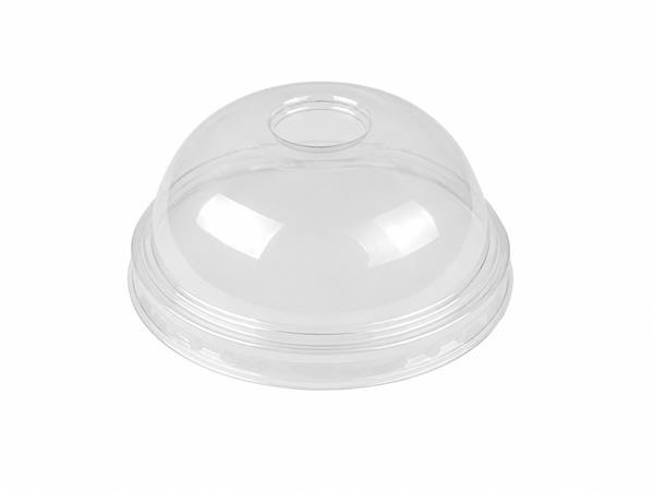. Guľové viečko pre shaker a koktailové poháre, s otvorom, priemer: 95 mm, 50 ks