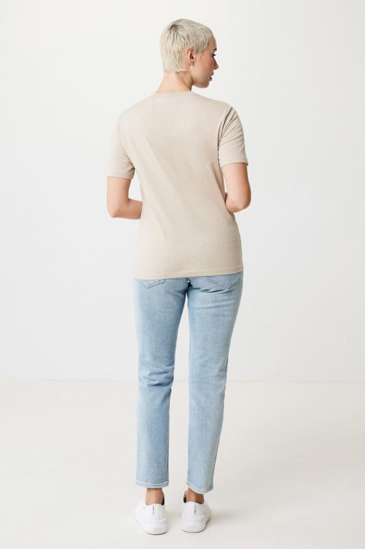 Ľahké tričko IQONIQ Sierra z recykl. bavlny light heather brown XXS 7