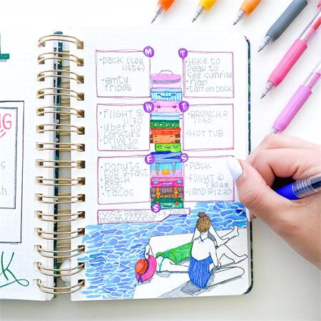 Gélové pero, 0,33 mm, stláčací mechanizmus, ZEBRA "Sarasa Clip", kobaltovo modré 3