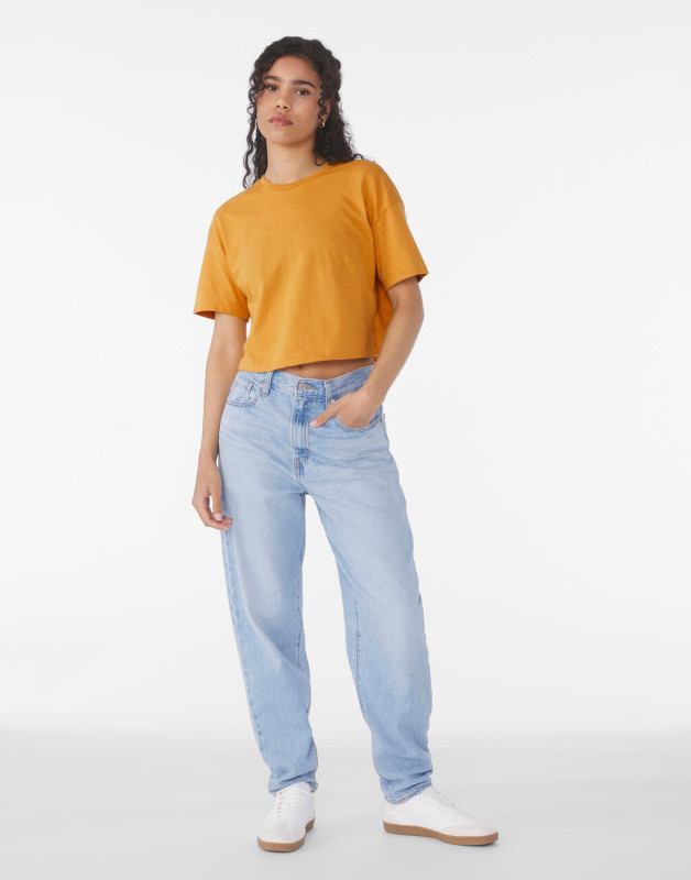 Jersey Crop dámske tričko 2