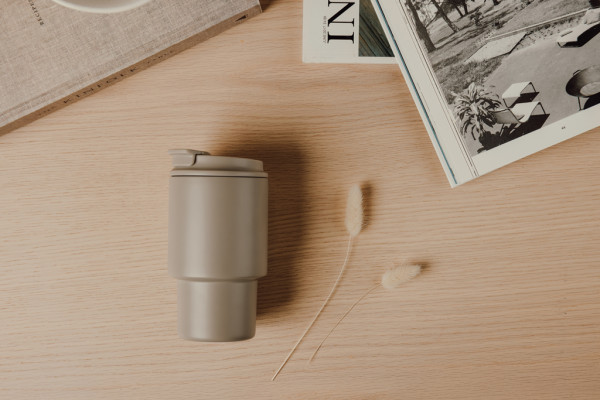 VINGA Nagano RCS termo hrnček na cesty 350 ml greige 13