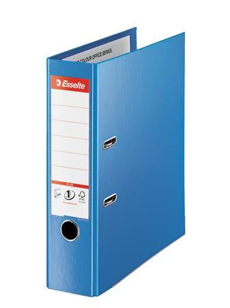Pákový šanón, 80 mm, A4, PP/PP, s ochranným spodným kovaním, ESSELTE "Standard Plus", Vivi