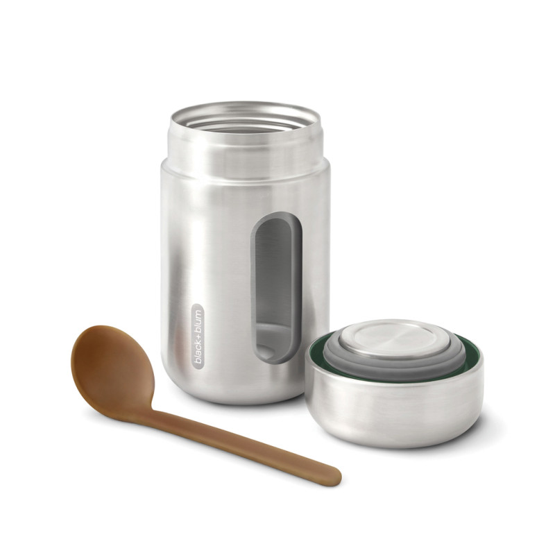 Termo nádoba na potraviny 400ml Black+Blum olivovo zelená 3