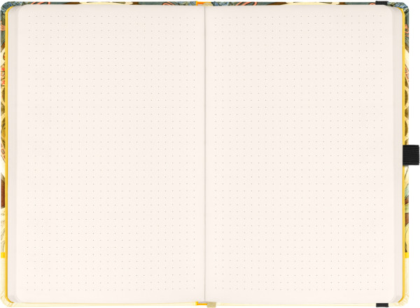 NOTIQUE Notes Alfons Mucha – Pero, bodkovaný, 13 x 21 cm 1