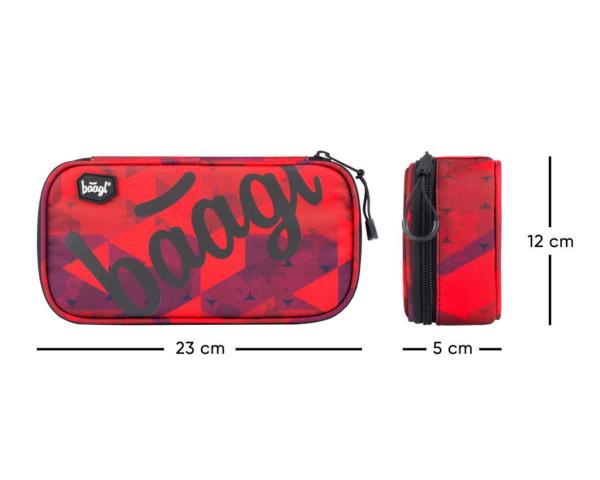 BAAGL Peračník etui Skate Trojuholník 3