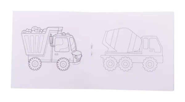 Coloxil 12 sada na vybarvování, vozidla 2