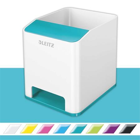 Držiak na písacie potreby, LEITZ "Wow", ľadová modrá 2