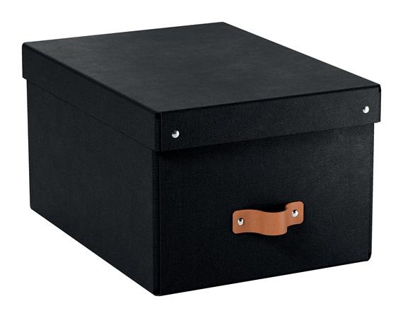 Úložný box, veľkosť M, LEITZ "Puro", čierny 1