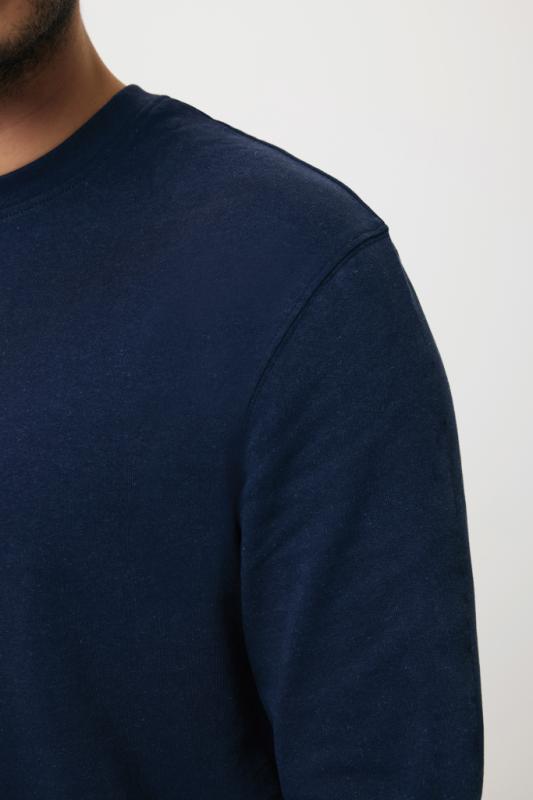 Mikina IQONIQ Zion z recykl. bavlny námornícka modrá XXXL 12