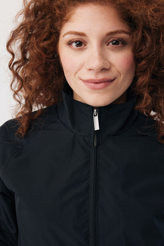 IQONIQ Odin mestská bunda z recyklovaného polyesteru čierna 5XL 13