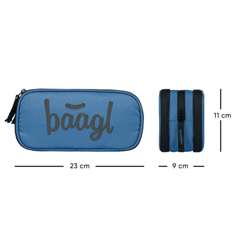 BAAGL Študentský peračník etui Ocean Blue 4