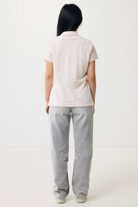 Dámske polo tričko IQONIQ Yosemite z recykl. bavlny cloud pink XXL 7