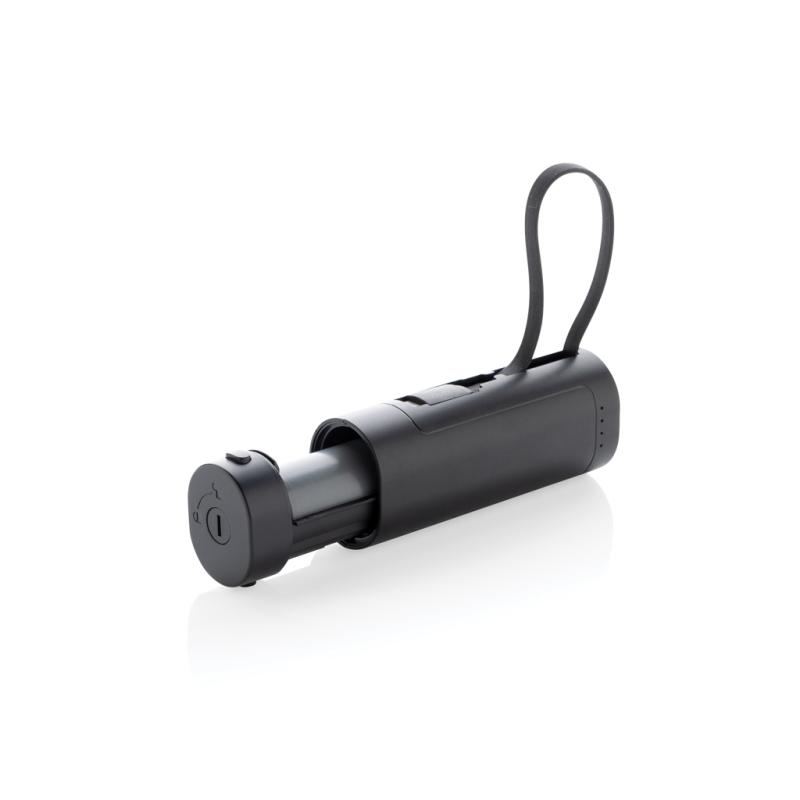 Powerbanka 5000mAh CycleCell s odnímateľnou batériou čierna 1