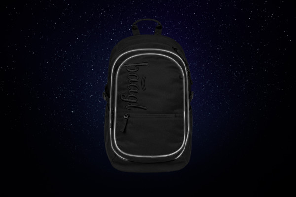 BAAGL Školský batoh Core Uni čierna 12