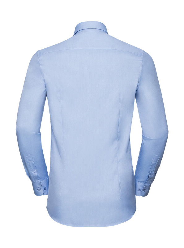 Košeľa Tailored Contrast Herringbone 8