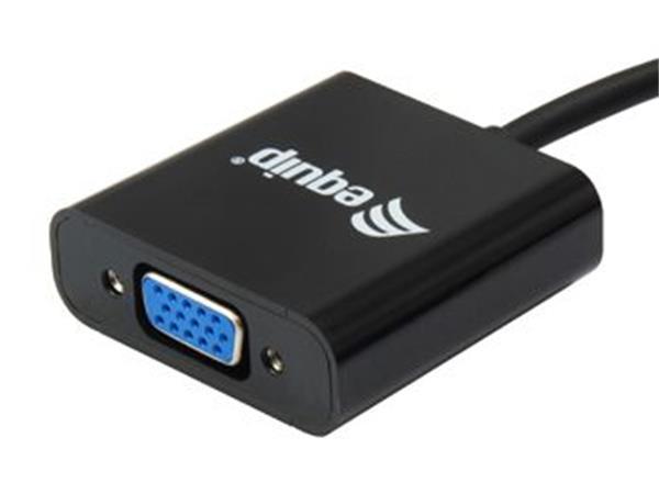 Adaptér, prevodník DisplayPort na VGA, EQUIP 2
