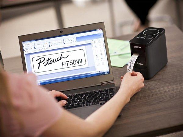 Štítkovač, elektický, BROTHER "PT-P750W" 5