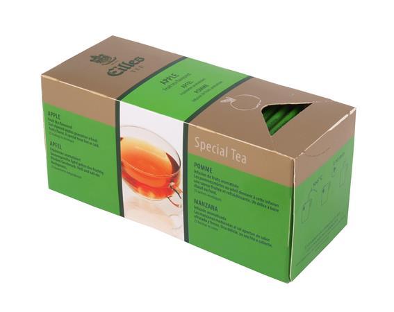 Ovocný čaj, 25x2,5g, EILLES "Apple Fruits" 1