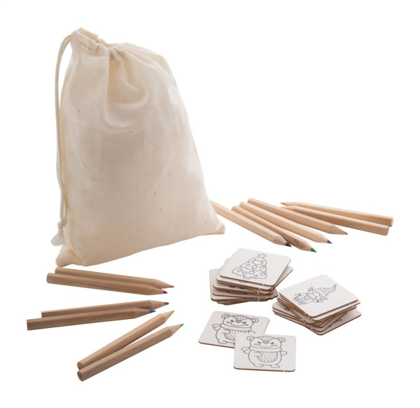 Coloxmor vianočné pexeso na vyfarbenie