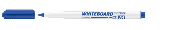 Popisovač na tabule a flipchartové tabule, 1-1,5 mm, kuželový, ICO "Slim M, modrý 1