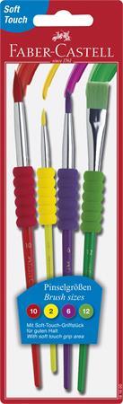 Štetec, sada, no. 2-6-10-12, FABER-CASTELL 1