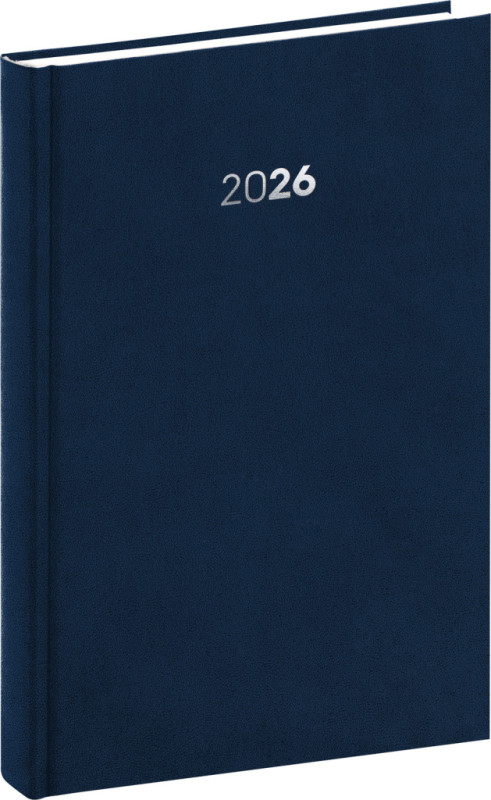 NOTIQUE Denný diár Balakon 2026, tmavomodrý, 15 x 21 cm