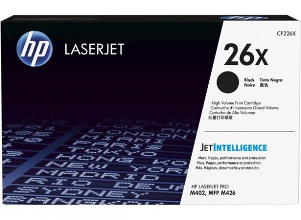 CF226X toner k tlačiarňam LaserJet Pro M402, 426, HP 26X čierna, 9k 1