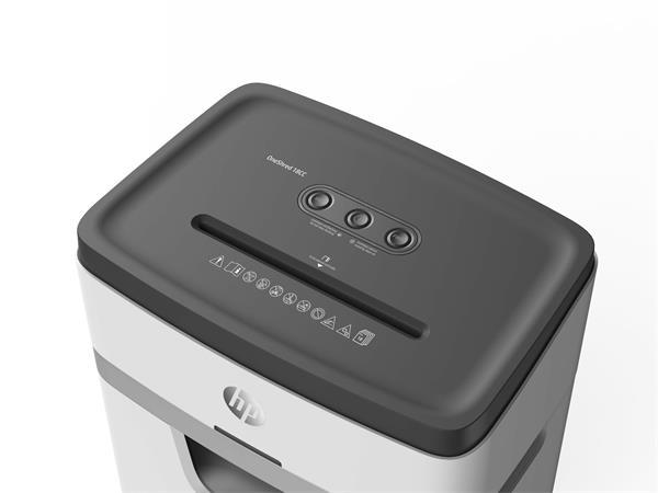 Skartovací stroj, konfety, 18 listov, HP "Oneshred 18CC", svetlosivá 4