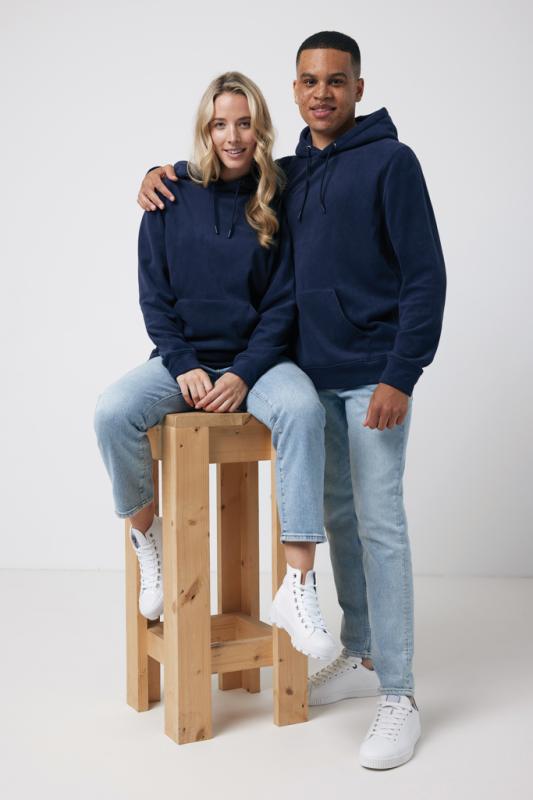 Micro fleece mikina IQONIQ Trivor z recykl. polyesteru námornícka modrá S 4