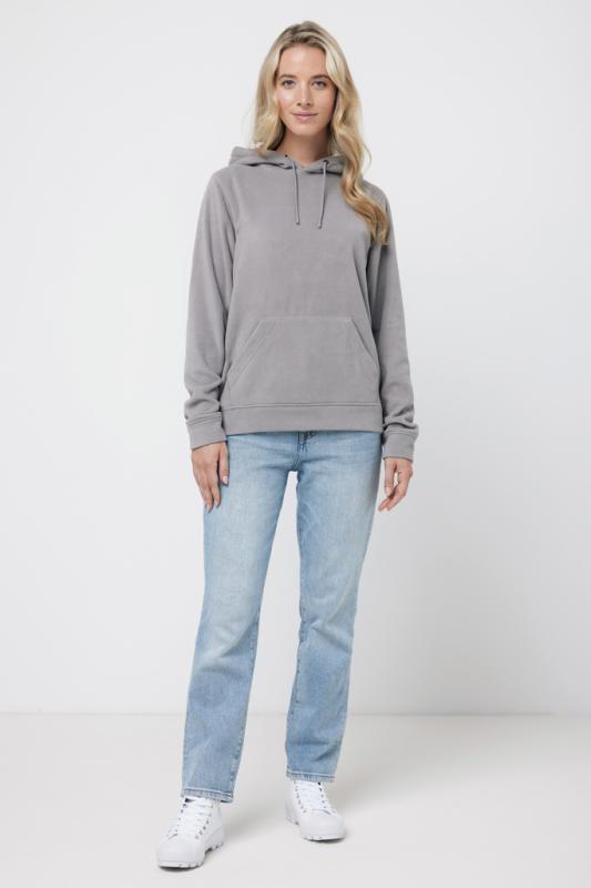 Micro fleece mikina IQONIQ Trivor z recykl. polyesteru storm grey M 10