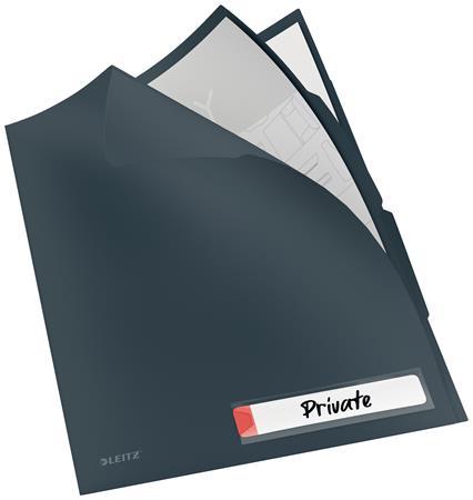 Doska na dokumenty, A4, PP, LEITZ "Cosy Privacy", matná sivá 3