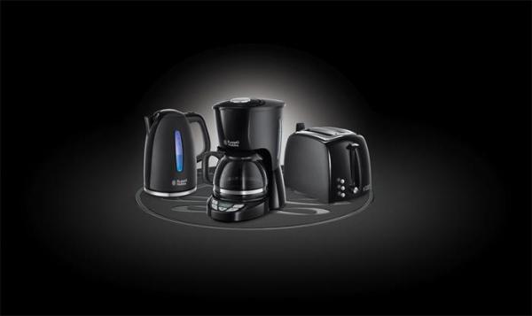 Hriankovač, RUSSELL HOBBS "Textures plusz", čierny 7