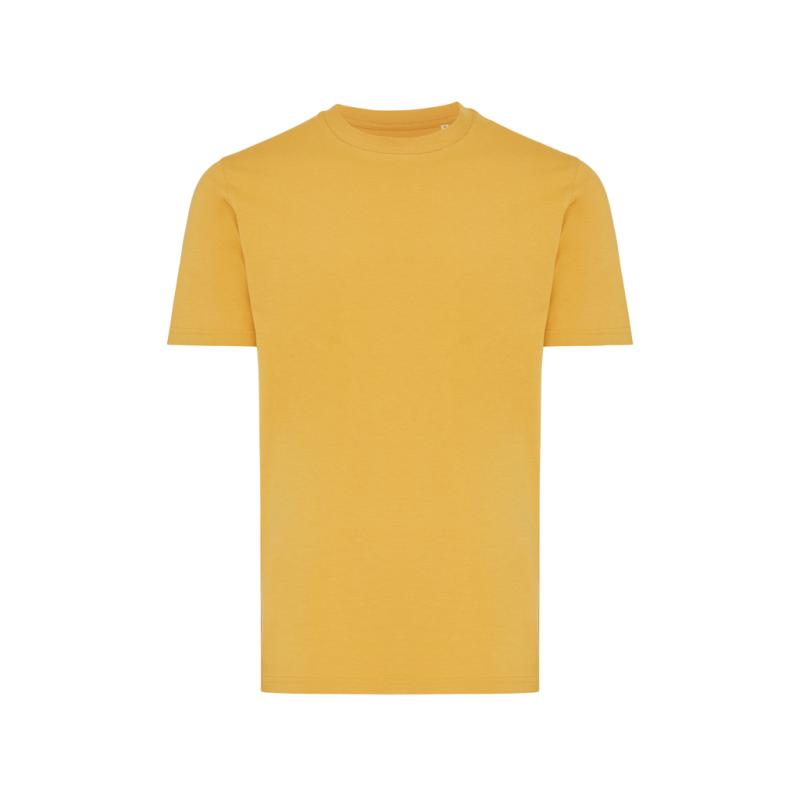 Tričko IQONIQ Brett z recykl. bavlny ochre yellow S