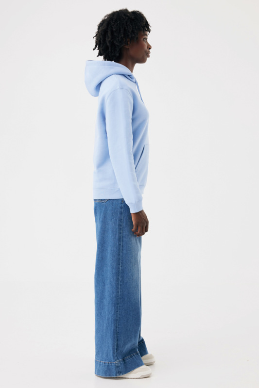 IQONIQ Joshua Unisex mikina s kapucňou z rec. bavlny sky blue L 13