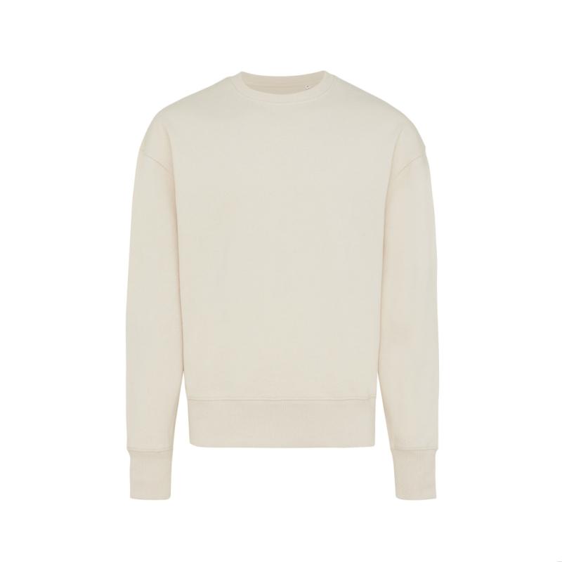 Mikina IQONIQ Kruger relaxed fit z recykl. bavlny natural raw L 1