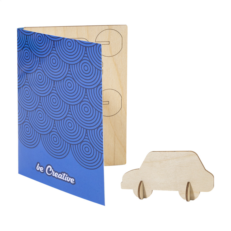 SendCraft vlastné puzzle pohľadnice, auto 1