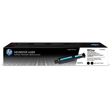 W1103AD laserový toner k tlačiarňam Neverstop 1000, 1200, HP 103AD, čierna, 2*2,5k 1