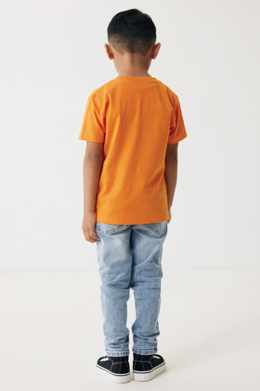 Detské tričko IQONIQ Koli z recykl. bavlny oranžová 13-14r (158-164cm) 9