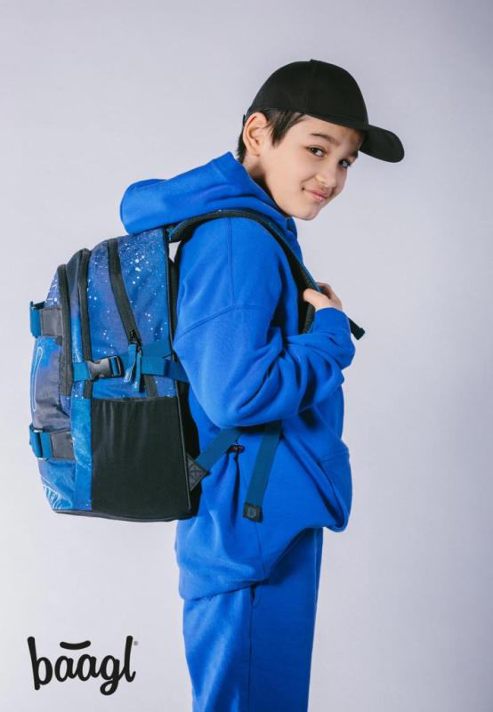 BAAGL SADA 3 Skate Steel: batoh, peračník, vrecko 9