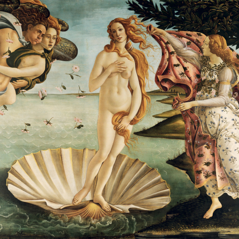 NOTIQUE Grid calendar Sandro Botticelli 2027, 30 x 30 cm 6