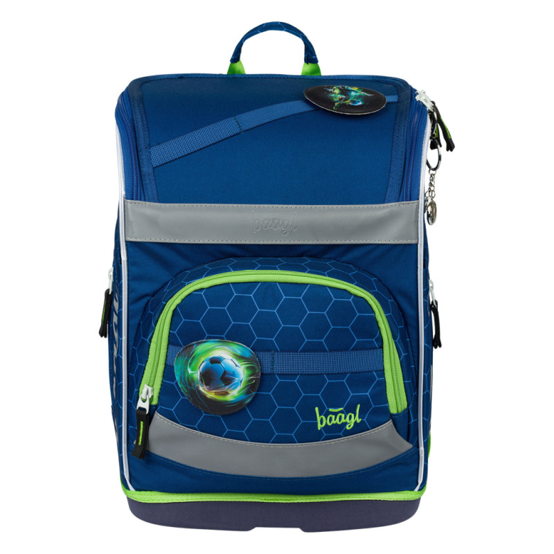 BAAGL SADA 3 Zippy Plus Futbalová lopta: aktovka, peračník, vrecko 1