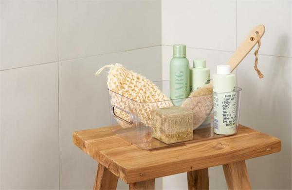 Úložný box, plastový, 5,3 l, SMARTSTORE "Compact Clear M", priehľadný 2