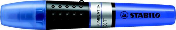 Zvýrazňovač, 2-5 mm, STABILO "Luminator", modrý 2