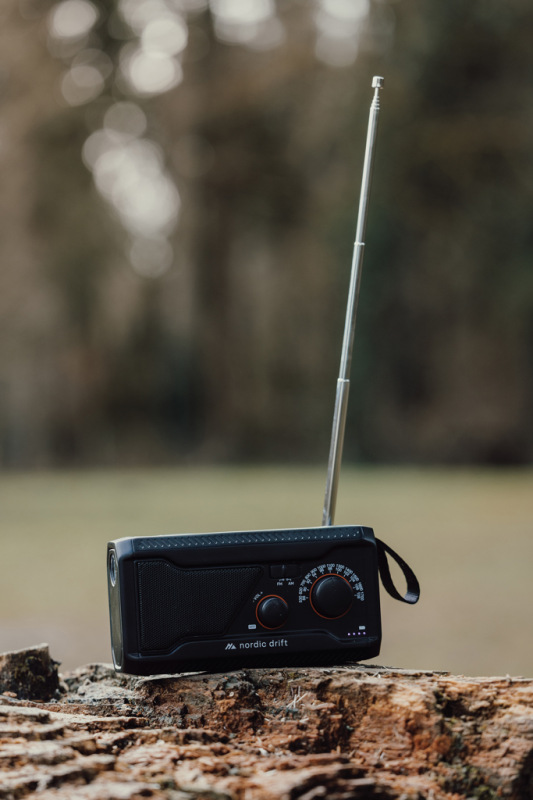 Nordic Drift Titan IPX4 multifunkčné rádio 4000 mAh čierna 11