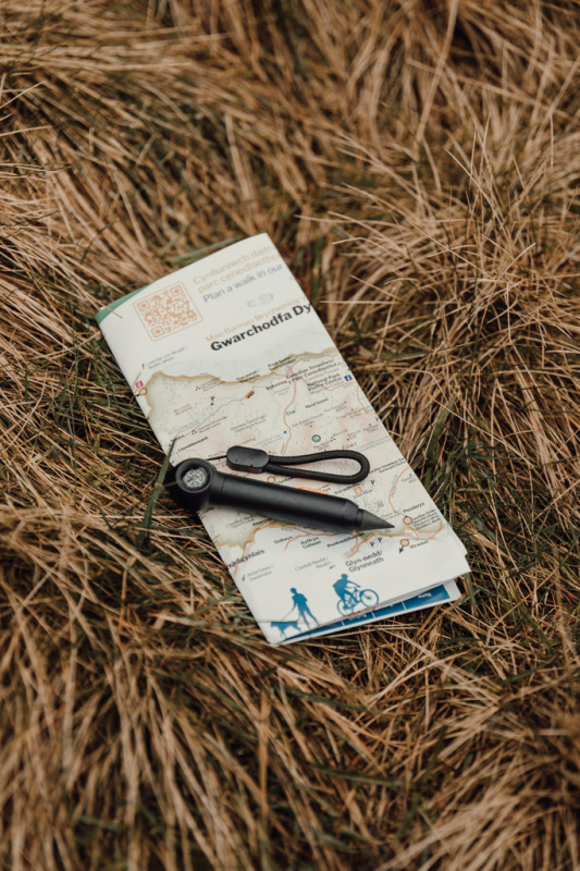 Nordic Drift Trail RCS nekonečné pero s kompasom čierna 8