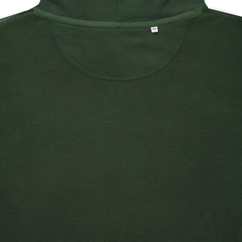 Mikina s kapucňou IQONIQ Jasper z recykl. bavlny forest green XXS 4
