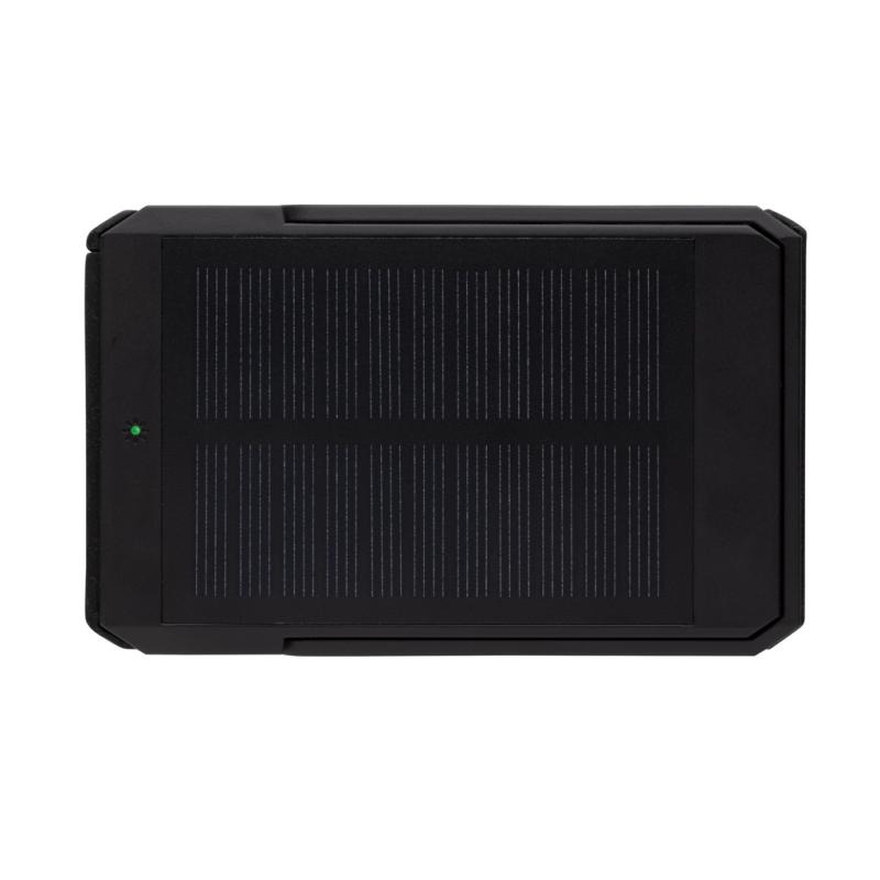Solárna bezdrôt. powerbanka Skywave 5000mAh 10W z RCS RPET čierna 7