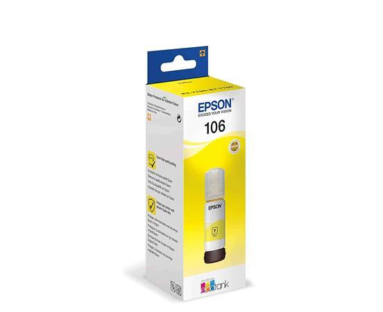 Atramentová náplň T00R440 k tlačiarniam EcoTank L7160, L7180, EPSON, žltá, 70 ml 2