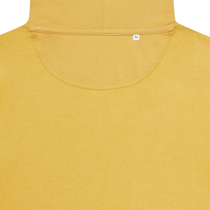 Mikina s kapucňou IQONIQ Jasper z recykl. bavlny ochre yellow L 3